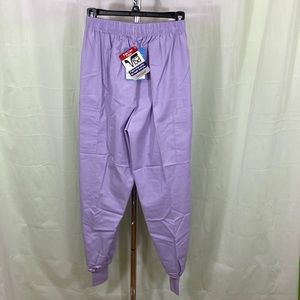 NWT Crest Petite Purple Scrub Pants Size XS